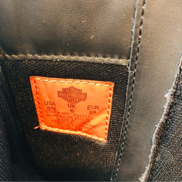 Harley Davidson Motorcycle Boots - Picture 10 of 16